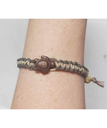 Brown Turtle Adjustable Hemp Bracelet    handmade jewelry  Kids Girls  - $13.66 CAD
