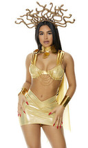 Sexy Forplay Punishment Is Beauty Gold Medusa Goddess Costume 551549 - £59.31 GBP+