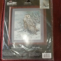 Bucilla Snowy Owl Counted Cross Stitch Kit #43430 NEW by Joe Garcia - £36.68 GBP