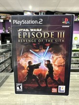 Star Wars Episode III 3: Revenge Of The Sith (Sony PlayStation 2) PS2 Complete! - £8.96 GBP