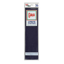 Gala Crepe Paper 12-Pack (240x50cm) - Navy - $36.97