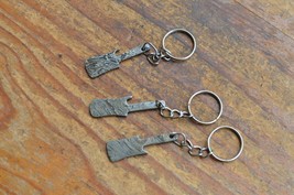 1 hand forged key chain in damascus steel new from the Eagle Collectionc U7058 - £15.59 GBP