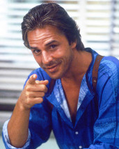 Miami Vice Don Johnson Blue Shirt 8x10 HD Aluminum Wall Art - $39.99