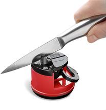Mini Knife Sharpener With Suction Base Tungsten Steel Kitchen Gadgets - £10.40 GBP