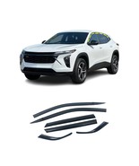 Rain Guards for Chevrolet Trax 2024 (6PCs) Smoke Tinted Tape-On Style - £74.75 GBP