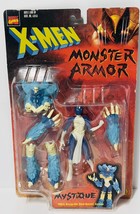 Marvel Comics X-Men Monster Armor: MYSTIQUE - Toy Biz 1997 - Sealed NIP - £18.23 GBP
