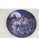 Gathering Of The Unicorn Bone China Plate FRANKLIN MINT ROYAL DOULTON 8&quot; - $17.32