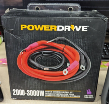Powerdrive 2000 &amp; 3000W Power Inverter Installation Kit PDIKT2 - £54.18 GBP