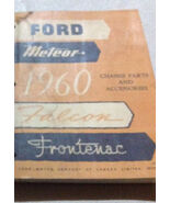 1960 FORD METEOR FALCON FRONTENAC Chassis Parts &amp; Accessories Manual OEM... - $1,824.85 MXN