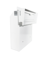 OPEN BOX Rainproof Heavy Duty Through The Door Safe Mail Drop Box, White - €51,56 EUR