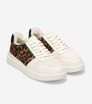 Cole Haan Women&#39;s Grandpro Rally Court Sneaker W24243 White/Leopard Size 6M - £76.91 GBP