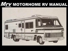 MRV MOTORHOME OPERATIONS MANUALs 370pgs w/ RV Furnace AC Frig &amp; Heater S... - £18.87 GBP