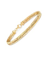 18kt Yellow Gold Over Sterling Silver Flat - £198.55 GBP