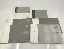 2010 Nissan Versa Owners Manual Handbook Set with Case OEM G02B48037 - £21.11 GBP