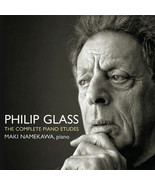 PHILIP GLASS / MAKI NAMEKAWA -  THE COMPLETE PIANO ETUDES 2014 2X CD OMM... - $24.70