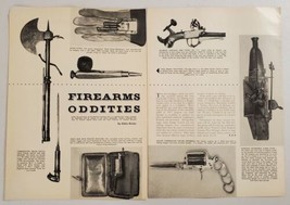 1954 Magazine Photos Article Firearm Oddities Guns from Around the World - £10.66 GBP