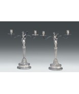 Silver candelabras antique . Pair. 1792. - £5,531.38 GBP