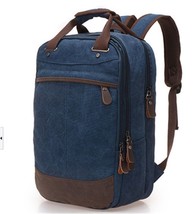 Scione Large Capacity Canvas Backpack Shoulder Bags Female/Male Travel Men&#39;s Bac - £90.49 GBP