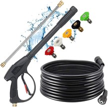 Pressure Washer Gun With Extension Wand And 26 Hose, Pressure Washer Gun... - £35.91 GBP