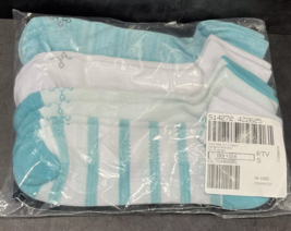 Tommie Copper 4PK UltraGuard Compression Ankle Socks S Small Teal Stripe... - €26,20 EUR