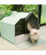 Enclosed Pet Oasis: The Ultimate Odor-Free Cat Litter Box - £156.41 GBP