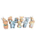 x11 1992 Vintage Avon Collection Animal Figurines - Bunnies, Mice, Bears... - £37.92 GBP