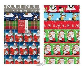 Stoneberry-12-Sheet Christmas Holiday Wrapping Paper Assortment 2 PACKS - £14.93 GBP
