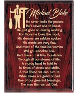 Fathers Day Gift Dad Gifts Personalized Gifts Engraved Plaque Dad Gifts ... - £21.25 GBP