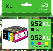952XL Ink Cartridges Replacement for HP 952XL Ink Cartridges Combo Pack Used in  - £58.74 GBP