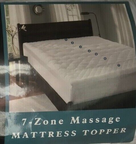 Marquess 7 Zone Mattress Topper Pad Full 16 Inch Deep Pocket Cover 1200GSM - $19.80