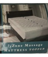 Marquess 7 Zone Mattress Topper Pad Full 16 Inch Deep Pocket Cover 1200GSM - $19.80