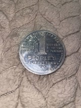 Detroit, Michigan MI People&#39;s Outfitting Co. $1 Silver Dollar Size Trade... - $2.96