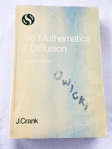 1979 PB The Mathematics of Diffusion by Crank, John - $39.49