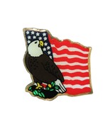 American Eagle Flag Patriotic Lapel Pin - $5.99