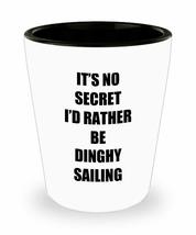 Dinghy Sailing Shot Glass Sport Fan Lover Funny Gift Idea For Liquor Lover Alcoh - £10.13 GBP