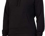 Fila Women&#39;s Fleece Pullover Hoodie Black Large 12-14 Ribbed Cuffs &amp; Wai... - $24.99