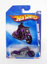 Hot Wheels Scorchin&#39; Scooter #105/190 HW Designs 09/10 Red Die-Cast Cycle 2009 - £3.81 GBP