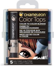 Chameleon Color Tops Skin Tones - Set of 5 - £15.63 GBP
