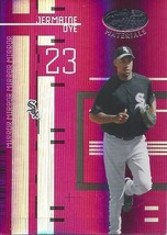 2005 Leaf Certified Materials Mirror Red Jermaine Dye 67 White Sox 015/100 - £0.97 GBP