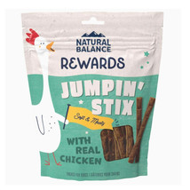 Natural Balance Pet Foods Rewards Jumpin&#39; Stix Soft &amp; Meaty Dog Treats Chicken 1 - £26.07 GBP