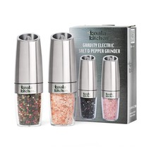 Gravity Electric Salt And Pepper Grinder Set - Stainless Steel Salt And Pepper S - $39.99