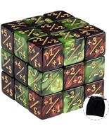 24 Pieces Token Dice Counters Creature Stats Or Loyalty Dice Marble Cube... - £15.68 GBP