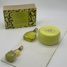 Vintage Shaklee 4 Piece Set Deux Vies Perfume Cologne Dusting Powder Cre... - £39.13 GBP