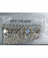 12 16&quot; Key Chains Biker Trucker Wallet chain new on card - $18.99