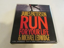 James Patterson Run for Your Life on 6 Audio CD&#39;s  - £6.67 GBP