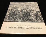 Leslie Hindman Auctioneers Catalog Magazine May 14, 15 and 16, 1989 - $12.00