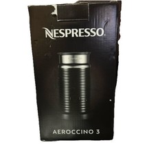 Nespresso Aeroccino 3 Electric Milk Frother - Black BRAND NEW IN BOX Fre... - £37.44 GBP