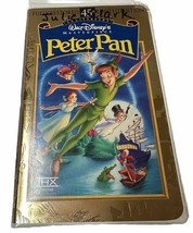 Peter Pan VHS Video WALT DISNEY Collector&#39;s Edition 45th Anniversary - £1.95 GBP