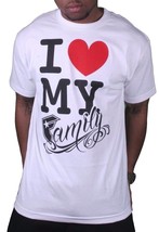 Famous Stars &amp; Straps Mens FSAS Love My Family White T-Shirt Small 105633 NWT - $14.20