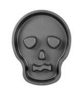 Wilton Skull Cake Pan Halloween non stick Day of The Dead Party Treat Zo... - £11.82 GBP